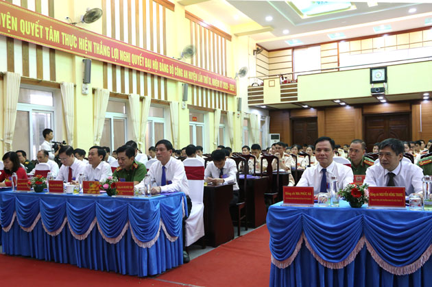 Đảng bộ Công an huyện Chiêm Hóa tổ chức thành công Đại hội lần thứ IX, nhiệm kỳ 2020 - 2025